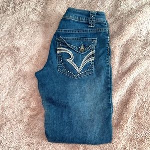 Blue Skinny Leg Jeans